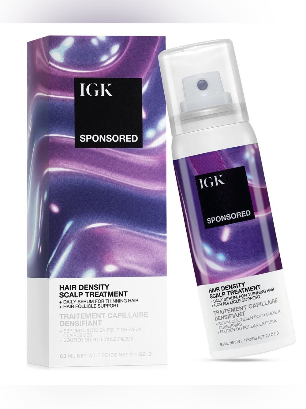 IGK Hair Density Scalp Treatment NIB/Never opened